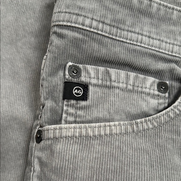 AG Men's Gray corduroy pants hemmed - Picture 8 of 8